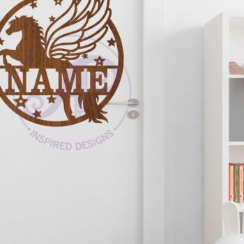 Intra απο ξύλο plywood 3mm-4mm πάχος – Πρότυπο κοπής με λέιζερ Sin Name Pegasus Δίασταση  20x20 cm INTRAFABR-82275744 - Image 3