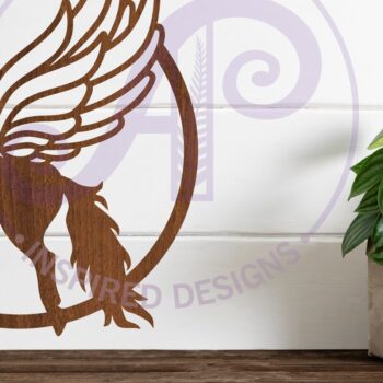 Intra απο ξύλο plywood 3mm-4mm πάχος – Πινακίδα τοίχου Pegasus, Αρχείο κοπής με λέιζερ Δίασταση 40x30 cm INTRAFABR-84450929 - Image 1
