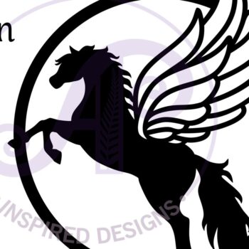 Intra απο ξύλο plywood 3mm-4mm πάχος – Πινακίδα τοίχου Pegasus, Αρχείο κοπής με λέιζερ Δίασταση 40x30 cm INTRAFABR-84450929 - Image 3