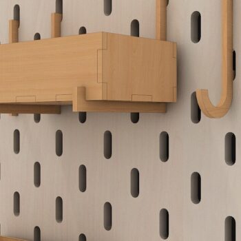 Intra απο ξύλο plywood 3mm-4mm πάχος – Pegboard και αξεσουάρ Δίασταση  20x20 cm INTRAFABR-92724742 - Image 2