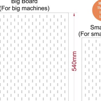 Intra απο ξύλο plywood 3mm-4mm πάχος – Αξεσουάρ Pegboard Wood Peg Board Δίασταση  20x20 cm INTRAFABR-41730989 - Image 10