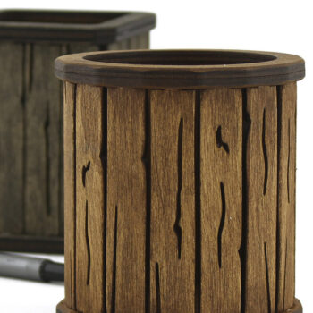 Intra απο ξύλο plywood 3mm-4mm πάχος – Κουτιά στυλό. Αρχείο κοπής με λέιζερ. 2 Μοντέλα Δίασταση  20x20 cm INTRAFABR-89707358 - Image 6