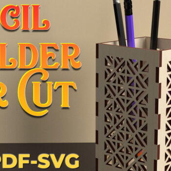 Intra απο ξύλο plywood 3mm-4mm πάχος – Στυλόθήκη με Design 06 Δίασταση  40x30 cm INTRAFABR-73931197 - Image 2