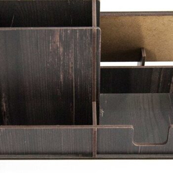 Intra απο ξύλο plywood 3mm-4mm πάχος – Στυλόθήκη με πινακίδα Δίασταση  20x20 cm INTRAFABR-38044769 - Image 7