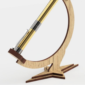 Intra απο ξύλο plywood 3mm-4mm πάχος – Αρχείο κοπής με λέιζερ Stand στυλό Δίασταση 20x20 cm INTRAFABR-117209601 - Image 1