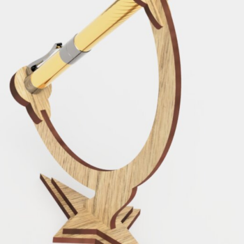 Intra απο ξύλο plywood 3mm-4mm πάχος – Αρχείο κοπής με λέιζερ Stand στυλό Δίασταση 20x20 cm INTRAFABR-117209601 - Image 5