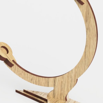 Intra απο ξύλο plywood 3mm-4mm πάχος – Αρχείο κοπής με λέιζερ Stand στυλό Δίασταση 20x20 cm INTRAFABR-117209601 - Image 7