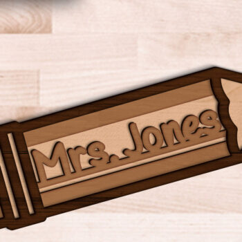 Intra απο ξύλο plywood 3mm-4mm πάχος – Πρότυπο κοπής λέιζερ διακόσμησης μολυβιού Δίασταση 20x20 cm INTRAFABR-94713160 - Image 2