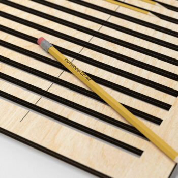 Intra απο ξύλο plywood 3mm-4mm πάχος – Μολύβι χαρακτικής Δίασταση 20x20 cm INTRAFABR-25548169 - Image 2