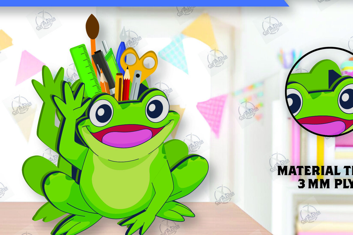 Intra απο ξύλο plywood 3mm-4mm πάχος – Μολυβοθήκη | Stand στυλό Δίασταση  20x20 cm INTRAFABR-112459627