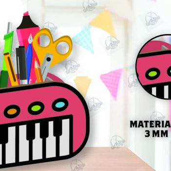 Intra απο ξύλο plywood 3mm-4mm πάχος – Μολυβοθήκη | Stand στυλό Δίασταση  20x20 cm INTRAFABR-112459819 - Image 2