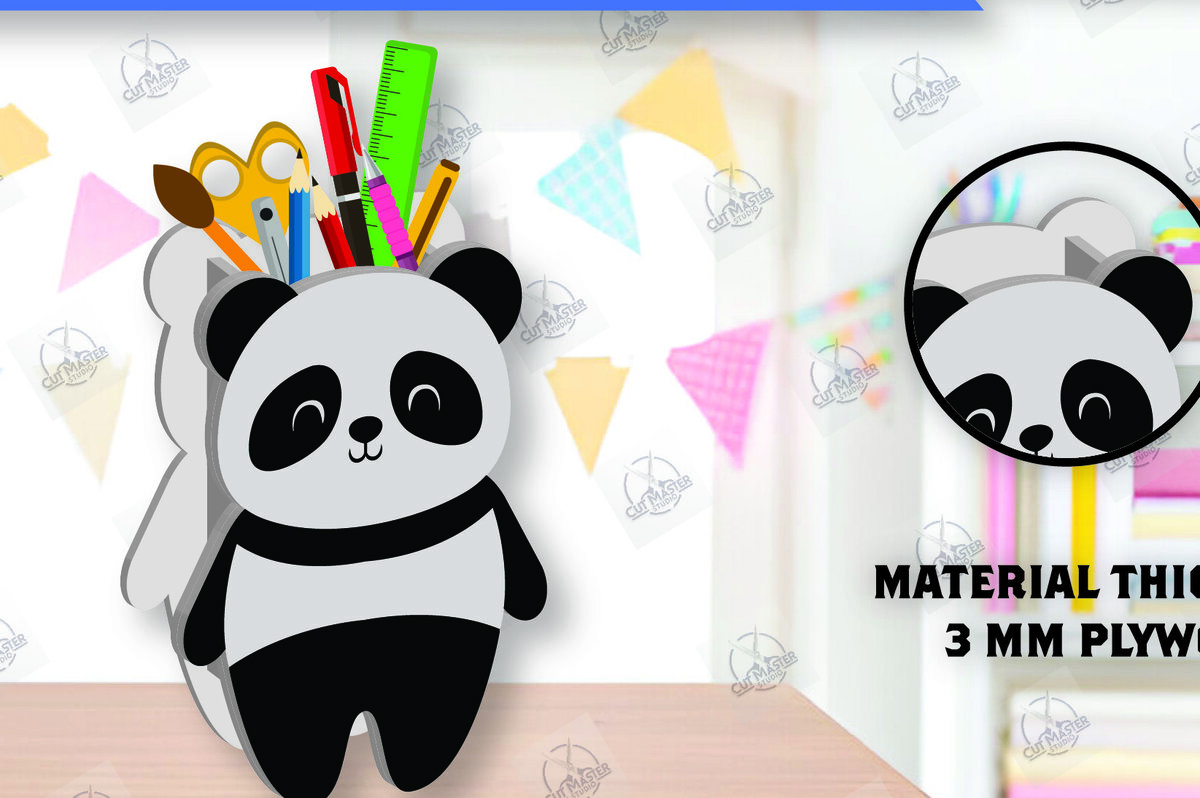 Intra απο ξύλο plywood 3mm-4mm πάχος – Μολυβοθήκη | Stand στυλό Δίασταση  20x20 cm INTRAFABR-112459911