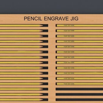 Intra απο ξύλο plywood 3mm-4mm πάχος – Αρχείο Pencil Jig / Digital Pencil Jig Δίασταση 20x20 cm INTRAFABR-40523244 - Image 2