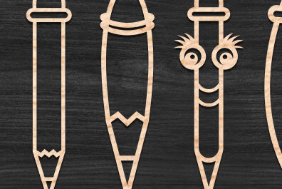 Intra απο ξύλο plywood 3mm-4mm πάχος – Επιγραφή τοίχου με μολύβι με λέιζερ Δίασταση  40x30 cm INTRAFABR-69128577