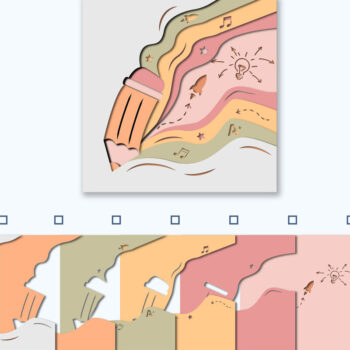 Intra απο ξύλο plywood 3mm-4mm πάχος – Πρότυπο κοπής χαρτιού πολλαπλών στρώσεων ΜΟΛΥΒΙΟΥ Δίασταση 20x20 cm INTRAFABR-79989209 - Image 9