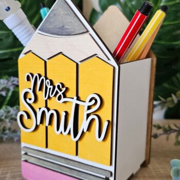 Intra απο ξύλο plywood 3mm-4mm πάχος – Θήκη μολυβιού Αρχείο κοπής με λέιζερ Δίασταση 20x20 cm INTRAFABR-120166252 - Image 6