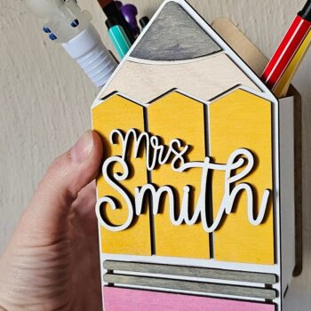 Intra απο ξύλο plywood 3mm-4mm πάχος – Θήκη μολυβιού Αρχείο κοπής με λέιζερ Δίασταση 20x20 cm INTRAFABR-120166252 - Image 7