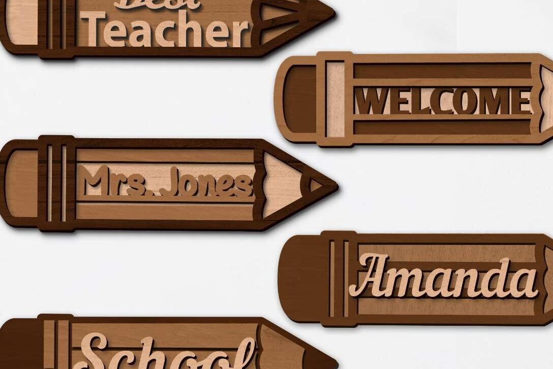 Intra απο ξύλο plywood 3mm-4mm πάχος – Πρότυπο πολλαπλών στρώσεων διακόσμησης σετ μολυβιών Δίασταση  20x20 cm INTRAFABR-95184633