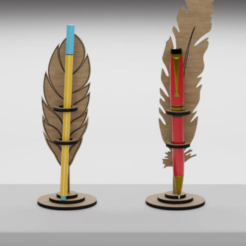 Intra απο ξύλο plywood 3mm-4mm πάχος – Βάσεις για μολύβι, Βούρτσα Δίασταση 20x20 cm INTRAFABR-105670066 - Image 3