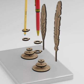 Intra απο ξύλο plywood 3mm-4mm πάχος – Βάσεις για μολύβι, Βούρτσα Δίασταση 20x20 cm INTRAFABR-105670066 - Image 6