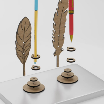 Intra απο ξύλο plywood 3mm-4mm πάχος – Βάσεις για μολύβι, Βούρτσα Δίασταση 20x20 cm INTRAFABR-105670066 - Image 7