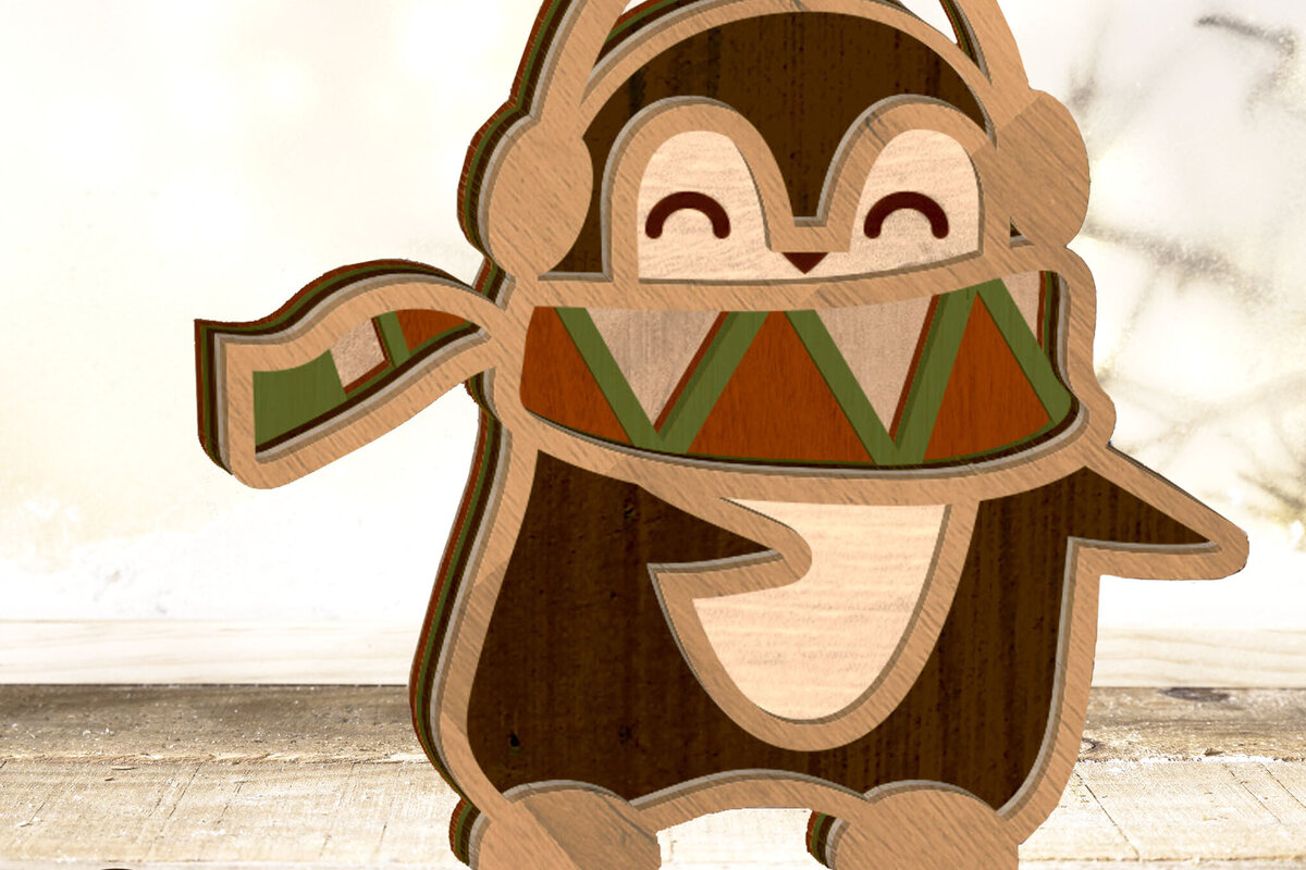 Intra απο ξύλο plywood 3mm-4mm πάχος – Κοπή Αρχείων ΧΡΙΣΤΟΥΓΕΝΝΙΚΩΝ ΠΙΓΚΟΥΙΝΩΝ, Πολυστρωματικά Δίασταση  20x20 cm INTRAFABR-81666811