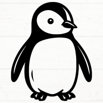 Intra απο ξύλο plywood 3mm-4mm πάχος – Penguin, DXF, EPS, JPG, PNG Δίασταση  20x20 cm INTRAFABR-115721025 - Image 7