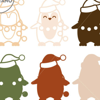 Intra απο ξύλο plywood 3mm-4mm πάχος – ΠΙΓΚΟΥΙΝΟΙ ΧΡΙΣΤΟΥΓΕΝΝΙΑΤΙΚΑ Πολυεπίπεδη διακόσμηση σπιτιού Δίασταση  20x20 cm INTRAFABR-81270086 - Image 8