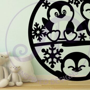 Intra απο ξύλο plywood 3mm-4mm πάχος – Επιγραφή τοίχου Penguins, Αρχείο. Διάνυσμα Δίασταση  40x30 cm INTRAFABR-79109773 - Image 5