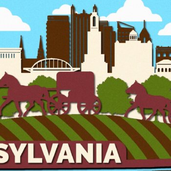 Intra απο ξύλο plywood 3mm-4mm πάχος – Pennsylvania, 3D Αρχείο Δίασταση  20x20 cm INTRAFABR-32985008 - Image 1