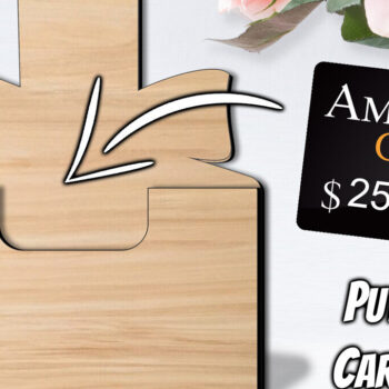 Intra απο ξύλο plywood 3mm-4mm πάχος – Perfume Woman Gift Card Holder Money Holder Δίασταση  20x20 cm INTRAFABR-105935511 - Image 2