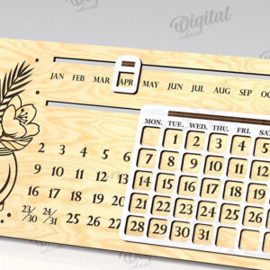 Intra απο ξύλο plywood 3mm-4mm πάχος – διαρκούς κοπής με λέιζερ ημερολογίου Δίασταση 20x20 cm INTRAFABR-108951045