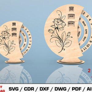 Intra απο ξύλο plywood 3mm-4mm πάχος – Perpetual Calendar File 4mm Δίασταση  20x20 cm INTRAFABR-115266169