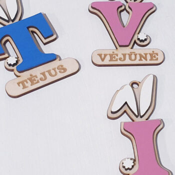 Intra απο ξύλο plywood 3mm-4mm πάχος – Προσωποποιημένο Πασχαλινό Καλάθι Δώρου Ετικέτα Δίασταση  20x20 cm INTRAFABR-67083175 - Image 1