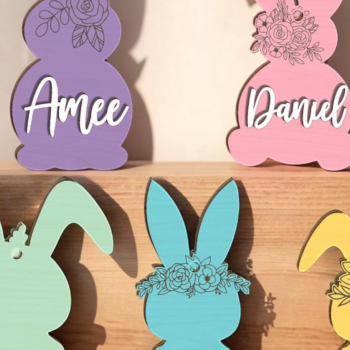 Intra απο ξύλο plywood 3mm-4mm πάχος – Προσαρμοσμένο Πασχαλινό Πακέτο Cut Laser Δίασταση 20x20 cm INTRAFABR-116686675 - Image 3