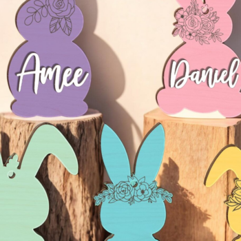 Intra απο ξύλο plywood 3mm-4mm πάχος – Προσαρμοσμένο Πασχαλινό Πακέτο Cut Laser Δίασταση 20x20 cm INTRAFABR-116686675 - Image 4