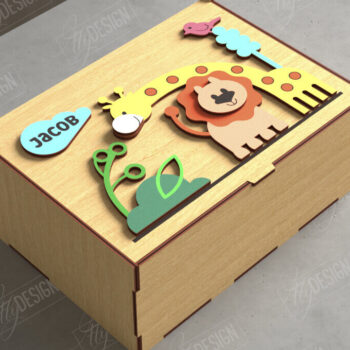 Intra απο ξύλο plywood 3mm-4mm πάχος – Εξατομικευμένη δέσμη Baby Memory Boxes Δίασταση 20x20 cm INTRAFABR-111357301 - Image 8