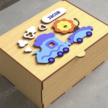 Intra απο ξύλο plywood 3mm-4mm πάχος – Εξατομικευμένη δέσμη Baby Memory Boxes Δίασταση 20x20 cm INTRAFABR-111357301 - Image 10