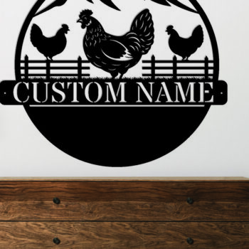 Intra απο ξύλο plywood 3mm-4mm πάχος – Εξατομικευμένη  επιγραφή κοτέτσι Δίασταση  20x20 cm INTRAFABR-113845887 - Image 2