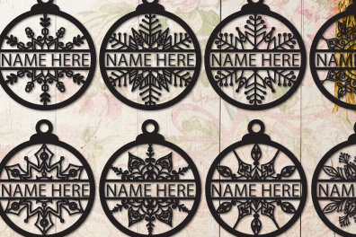 Intra απο ξύλο plywood 3mm-4mm πάχος – Εξατομικευμένο Χριστουγεννιάτικο Στολίδι 1078 Δίασταση  20x20 cm INTRAFABR-107120791