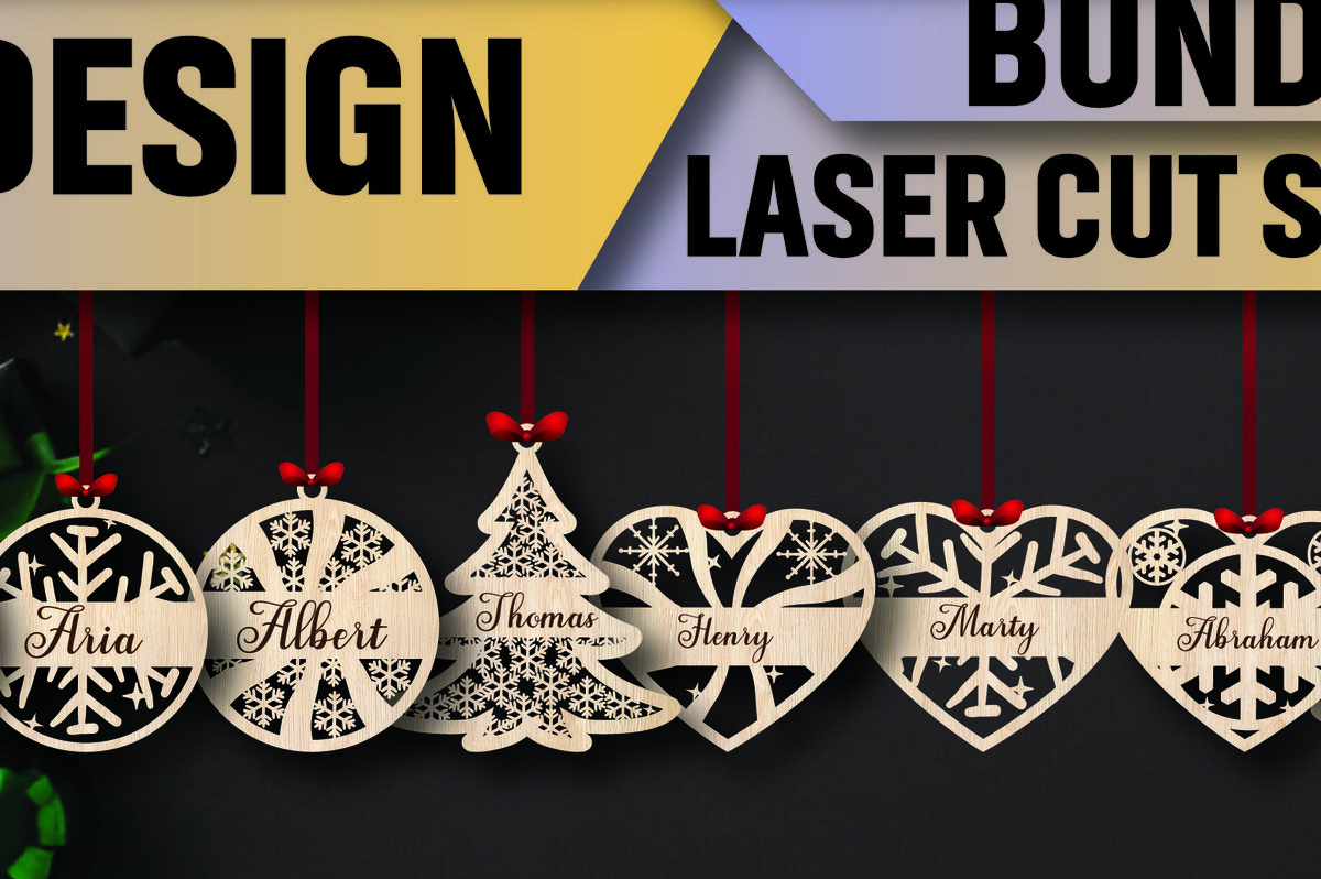 Intra απο ξύλο plywood 3mm-4mm πάχος – Εξατομικευμένη δέσμη Χριστουγεννιάτικων στολιδιών Δίασταση  20x20 cm INTRAFABR-105067417