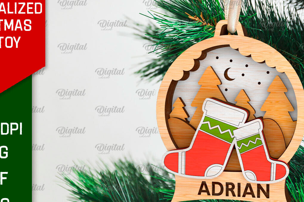 Intra απο ξύλο plywood 3mm-4mm πάχος – Εξατομικευμένο παιχνίδι Χριστουγεννιάτικου Δέντρου LaserCut Δίασταση  20x20 cm INTRAFABR-106663451