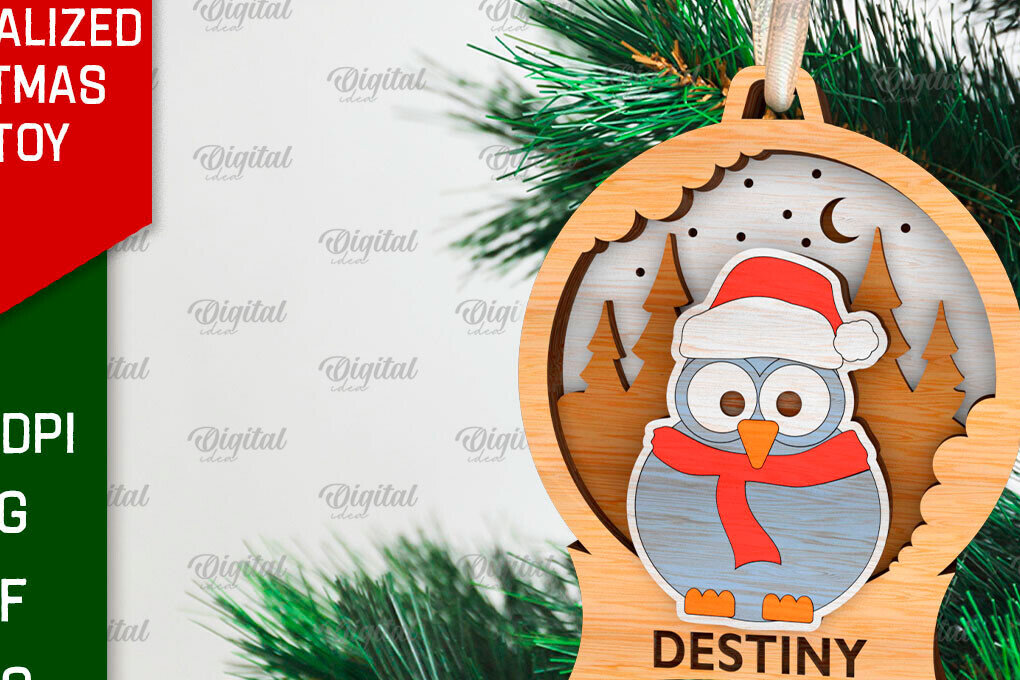 Intra απο ξύλο plywood 3mm-4mm πάχος – Εξατομικευμένο παιχνίδι Χριστουγεννιάτικου Δέντρου LaserCut Δίασταση  20x20 cm INTRAFABR-106662918