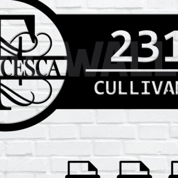 Intra απο ξύλο plywood 3mm-4mm πάχος – Εξατομικευμένη προσαρμοσμένη  πινακίδα διεύθυνσης Δίασταση  20x20 cm INTRAFABR-104166211 - Image 1