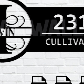 Intra απο ξύλο plywood 3mm-4mm πάχος – Εξατομικευμένη προσαρμοσμένη  πινακίδα διεύθυνσης Δίασταση  20x20 cm INTRAFABR-104166575 - Image 1