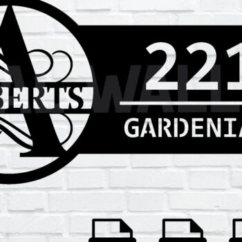 Intra απο ξύλο plywood 3mm-4mm πάχος – Εξατομικευμένη προσαρμοσμένη  πινακίδα διεύθυνσης Δίασταση  20x20 cm INTRAFABR-104164944 - Image 1