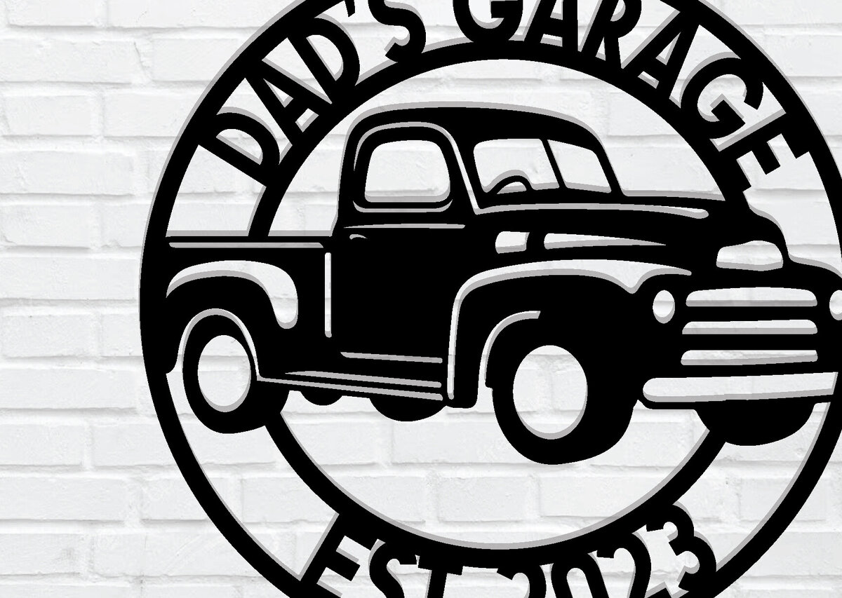 Intra απο ξύλο plywood 3mm-4mm πάχος – Εξατομικευμένη προσαρμοσμένη  πινακίδα γκαράζ Δίασταση  20x20 cm INTRAFABR-106020606