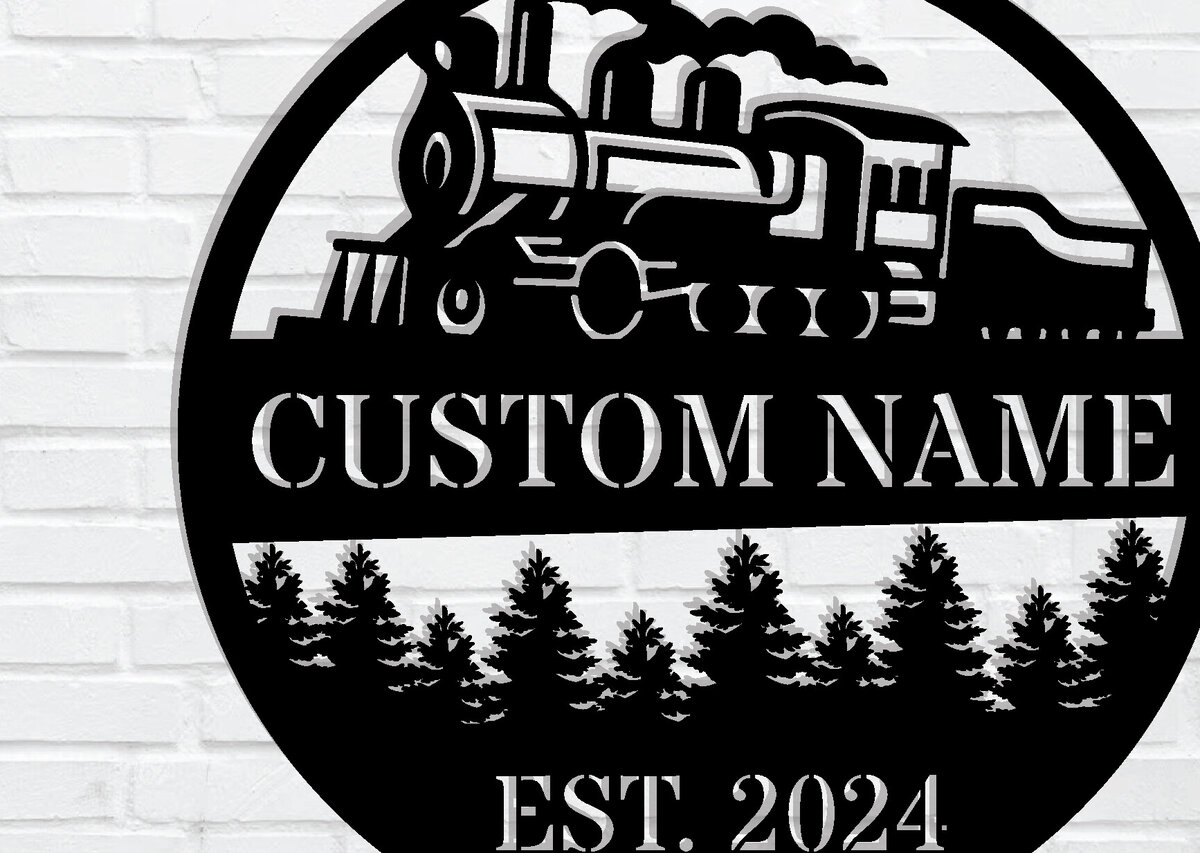 Intra απο ξύλο plywood 3mm-4mm πάχος – Εξατομικευμένη προσαρμοσμένη  πινακίδα τρένου Δίασταση  20x20 cm INTRAFABR-106720649