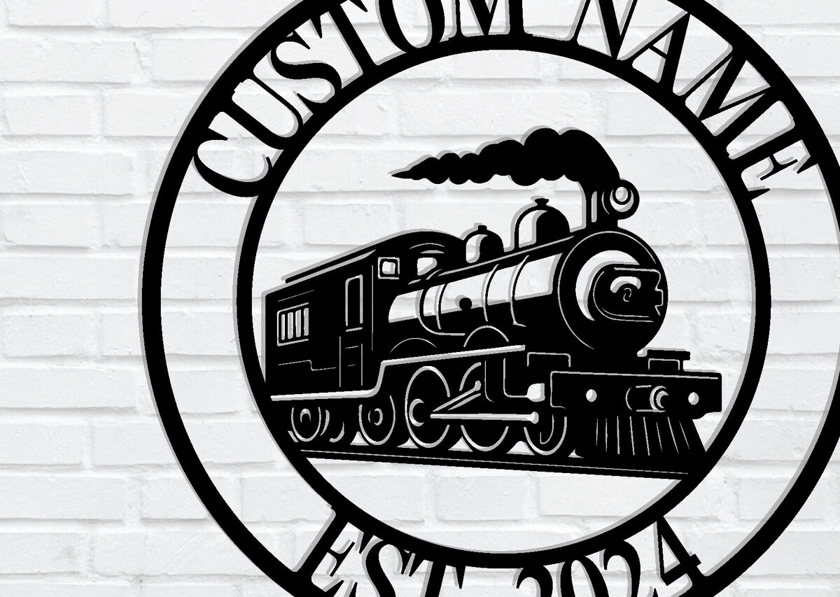 Intra απο ξύλο plywood 3mm-4mm πάχος – Εξατομικευμένη προσαρμοσμένη  πινακίδα τρένου Δίασταση  20x20 cm INTRAFABR-106720420