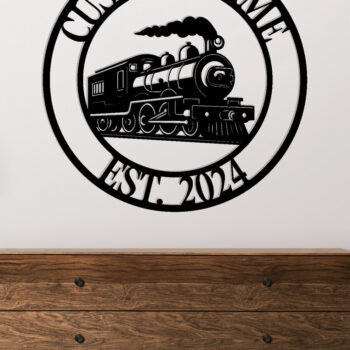 Intra απο ξύλο plywood 3mm-4mm πάχος – Εξατομικευμένη προσαρμοσμένη  πινακίδα τρένου Δίασταση  20x20 cm INTRAFABR-106720420 - Image 2